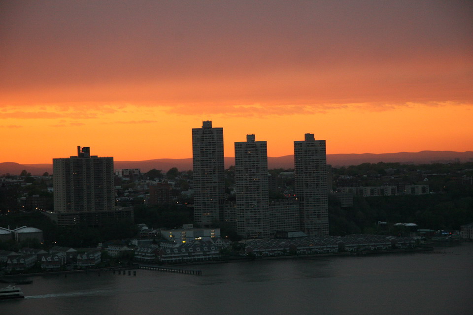New Jersey Sunset in New York, New York