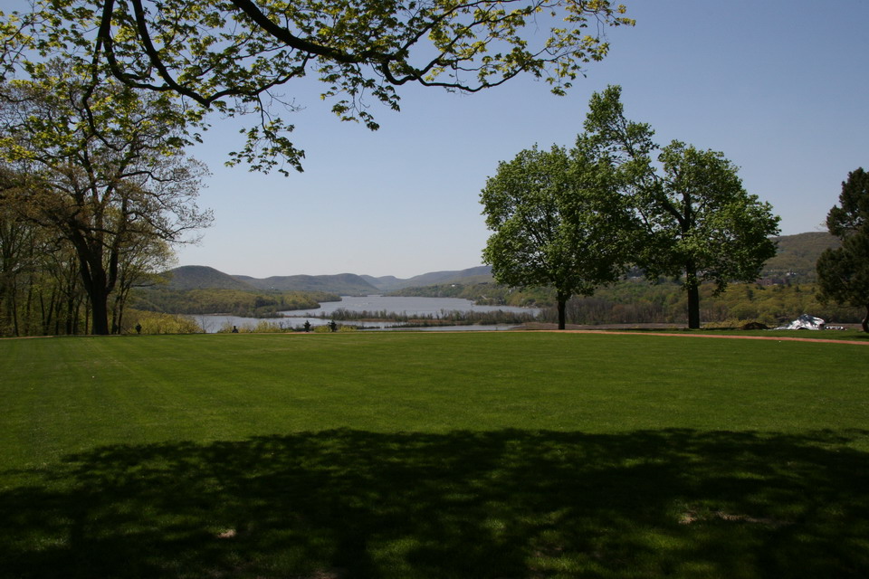 A View South in Garrison, New York