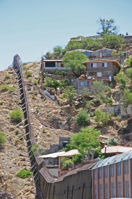 The Border in Nogales, Arizona