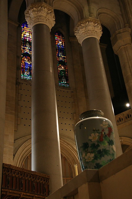 Cathedral Nave in New York, New York