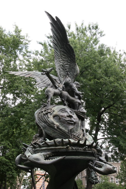 Peace Fountain in New York, New York
