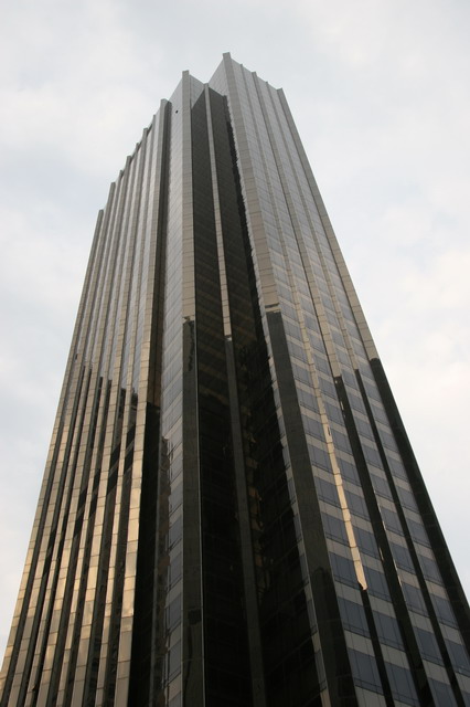 Glass Building in New York, New York