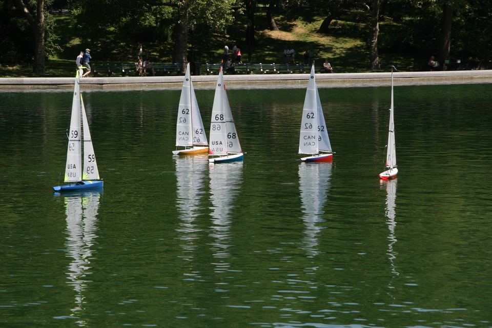 Conservatory Water in New York, New York