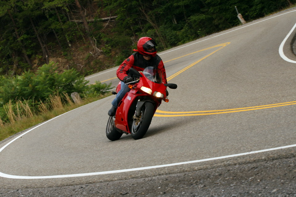 Carving the Mountain in Deals Gap, North Carolina