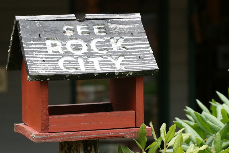 Rock City Birdhouse in Highlands, North Carolina