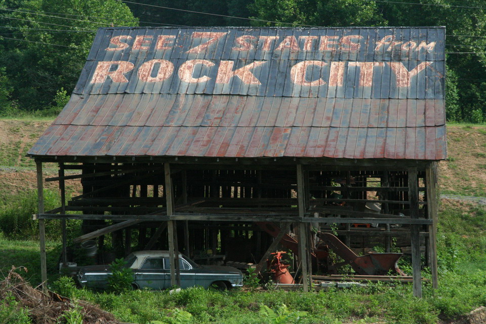 See Rock City in Robbinsville, North Carolina