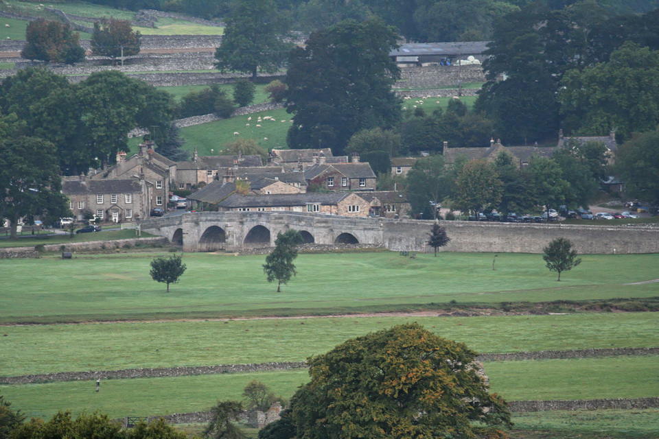 Village in Yorkshire in Yorkshire Dales, England