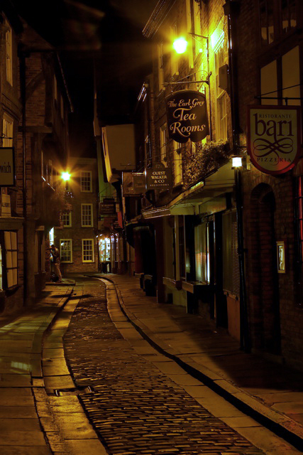 The Shambles in York, England