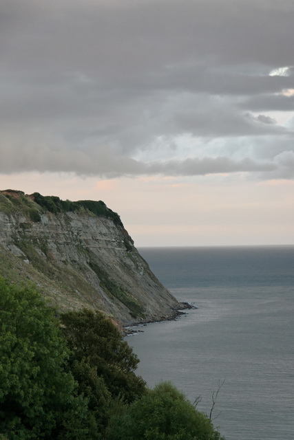 Seascape in Robin Hoods Bay, England