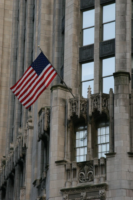 Chicago Flag in Chicago, Illinois