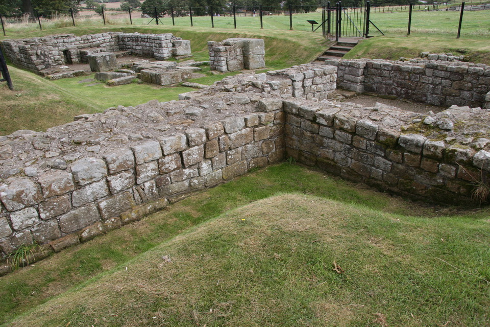 Corbridge West Gate in Hadrians Wall, England