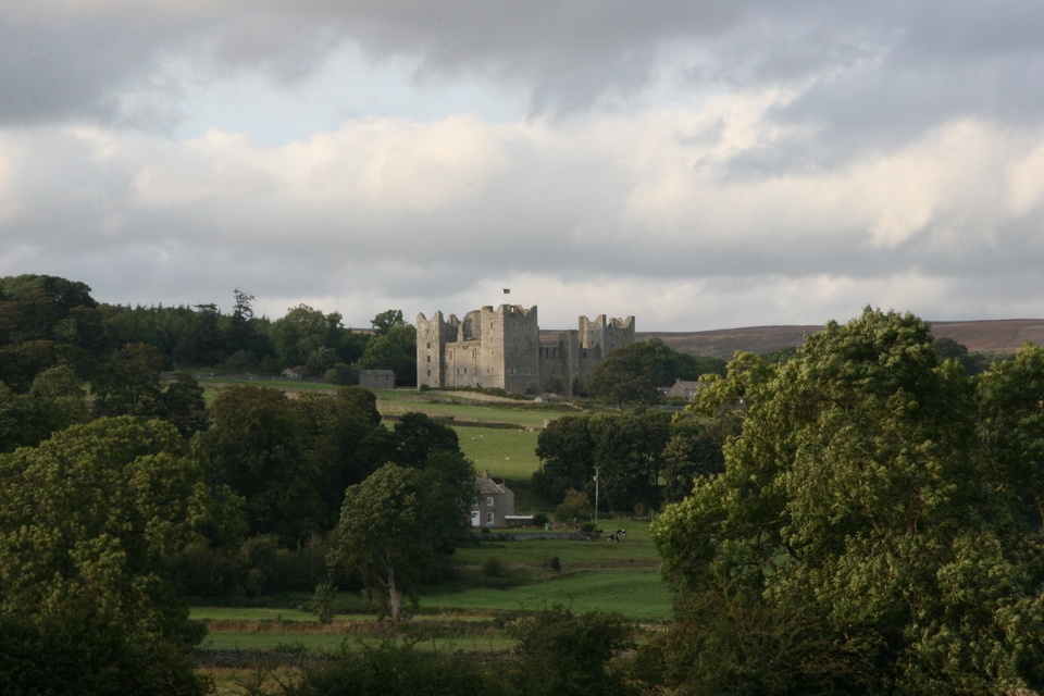 Castle Bolton in Yorkshire Dales, England
