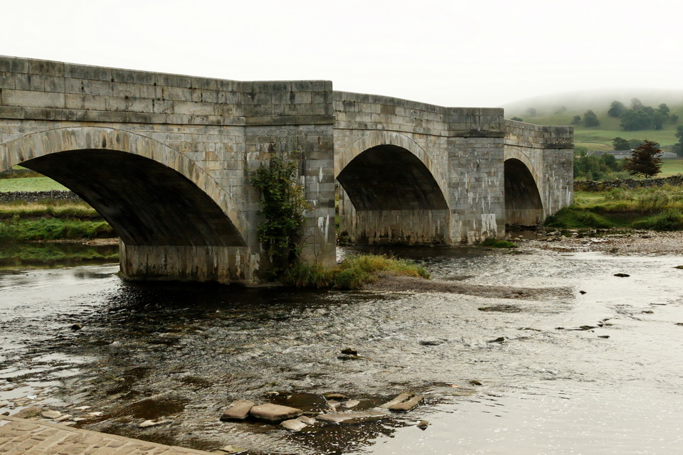 Old Bridge in Yorkshire Dales, England
