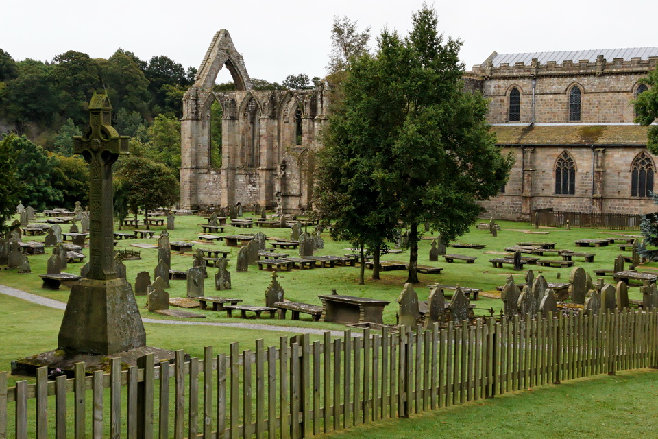 Bolton Abbey in Yorkshire Dales, England