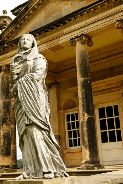 Pale Statue in Castle Howard, England