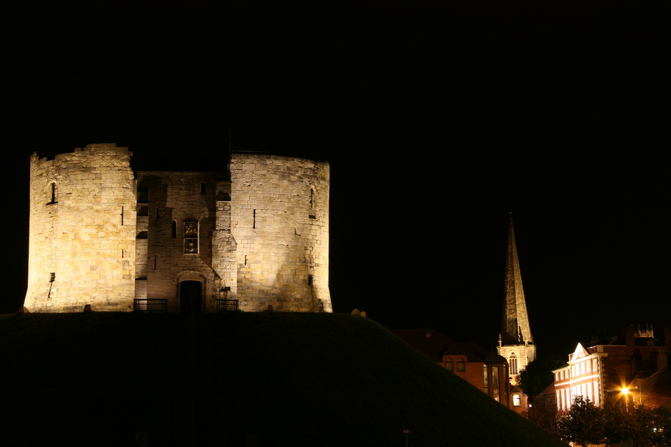 York at Night in York, England