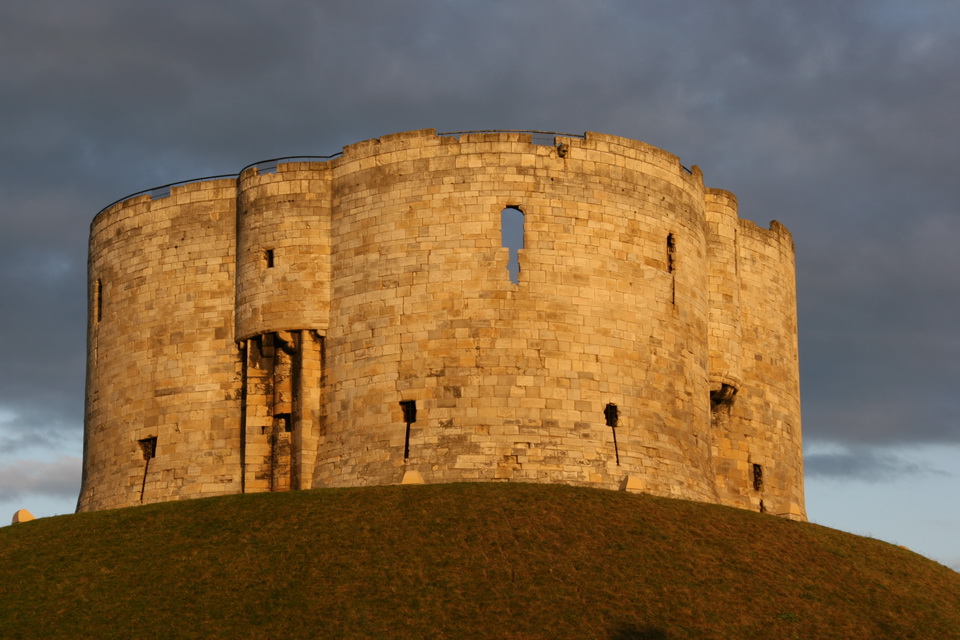 Clifford's Tower in York, England
