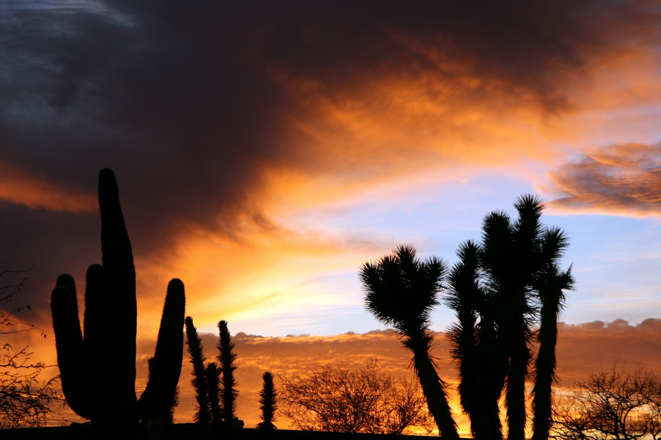 Tucson Sunset in Green Valley, Arizona