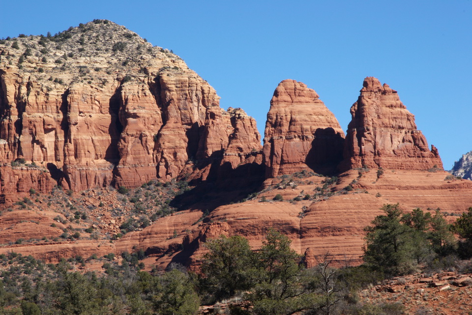 Sharp Peaks in Sedona, Arizona