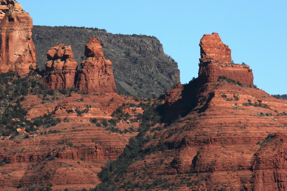 Red Peaks in Sedona, Arizona