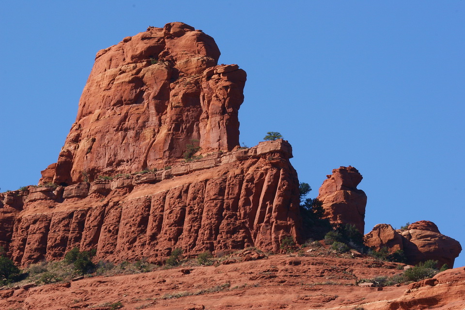 Red and Blue in Sedona, Arizona