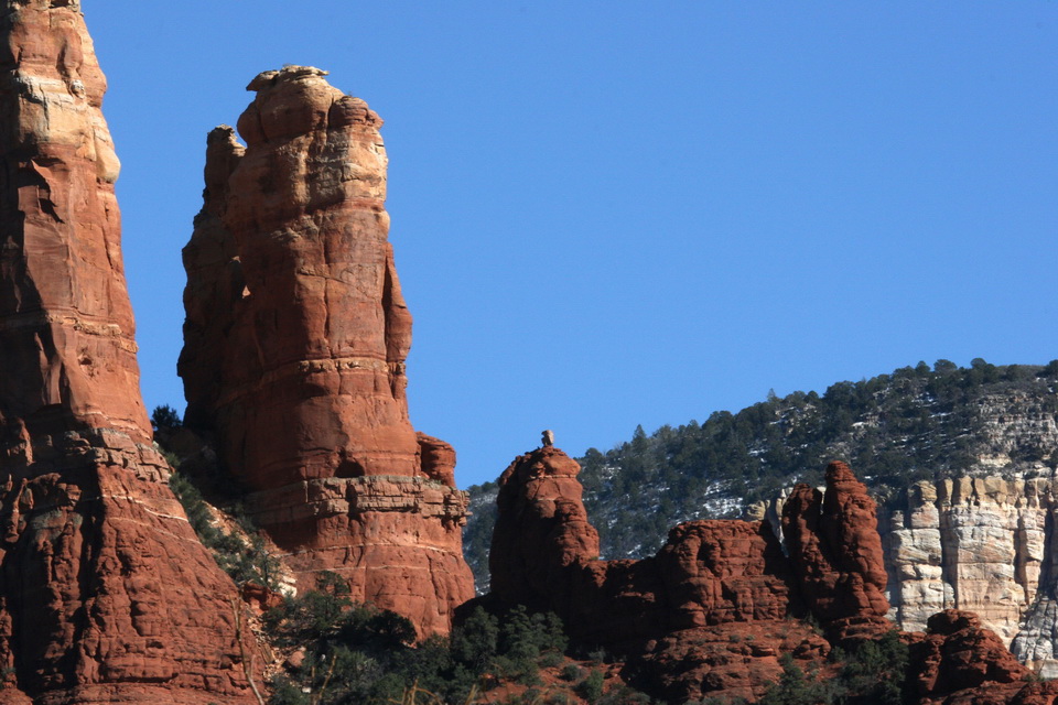 Snoopy Rock in Sedona, Arizona