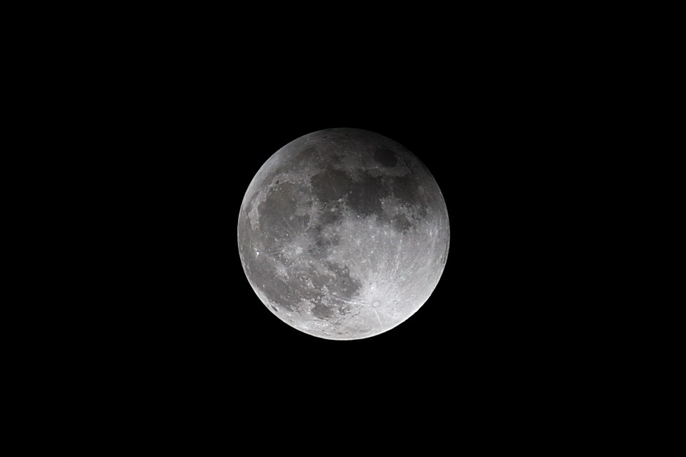 Full Moon in Columbus, Georgia