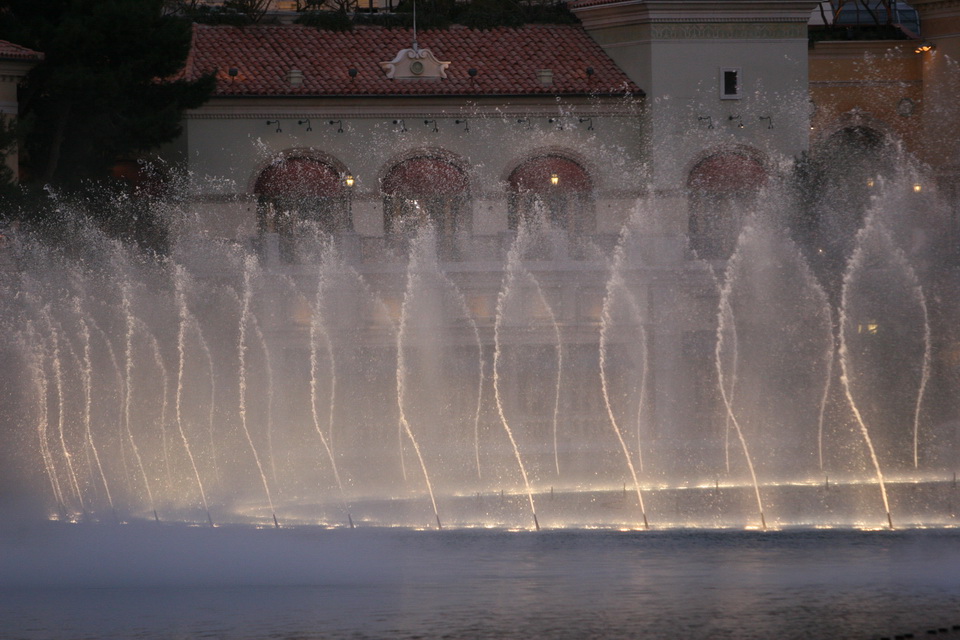 Dancing Water in Las Vegas, Nevada