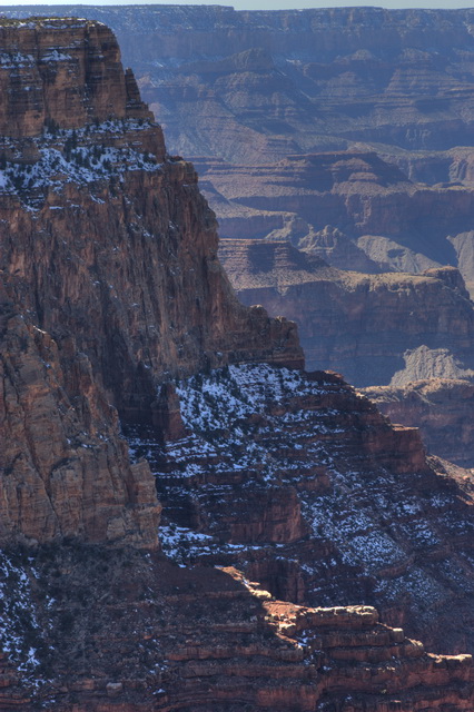 Dark Cliff in Grand Canyon, Arizona