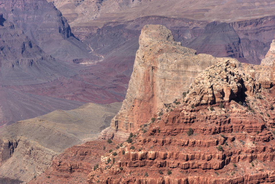 Purple Basin in Grand Canyon, Arizona