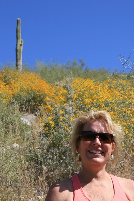 Mary and the Hike in Phoenix, Arizona