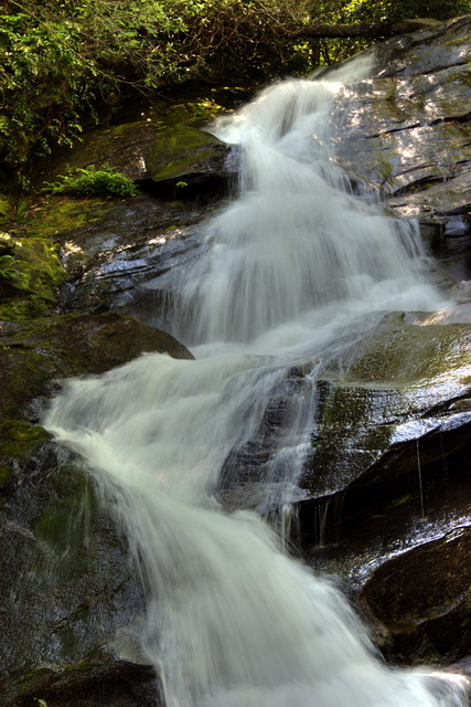 Upper Ammon Falls in Highlands, North Carolina