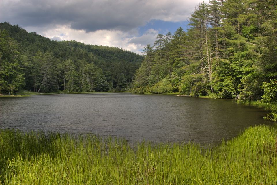 Mountain Pond in Highlands, North Carolina