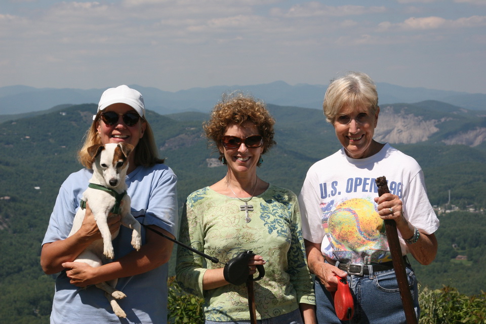 Mountain Climbers in Highlands, North Carolina