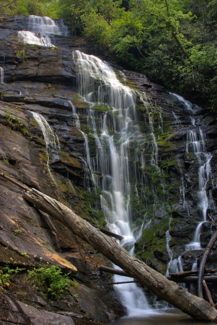 Kings Creek Falls in Highlands, North Carolina