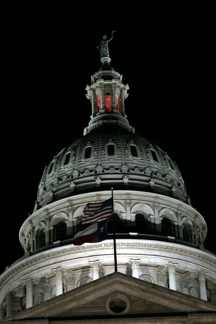 Texas Capitol Dome in Austin, Texas