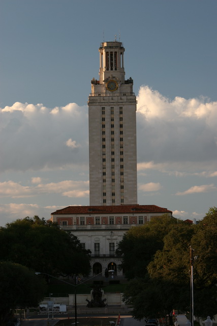 University of Texas Tower in Austin, Texas