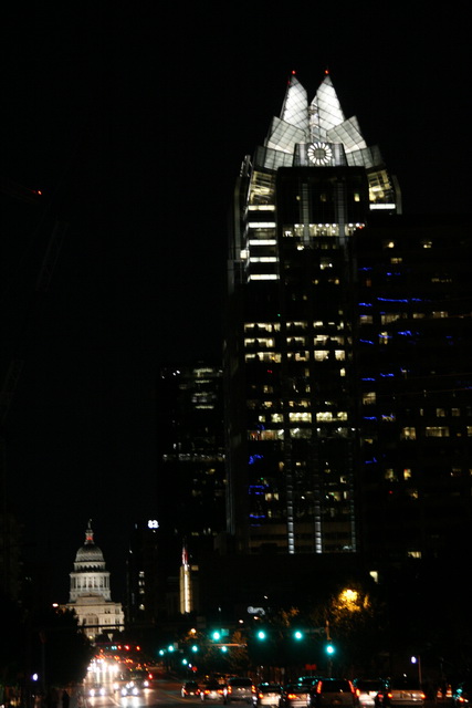 Down Congress Street in Austin, Texas