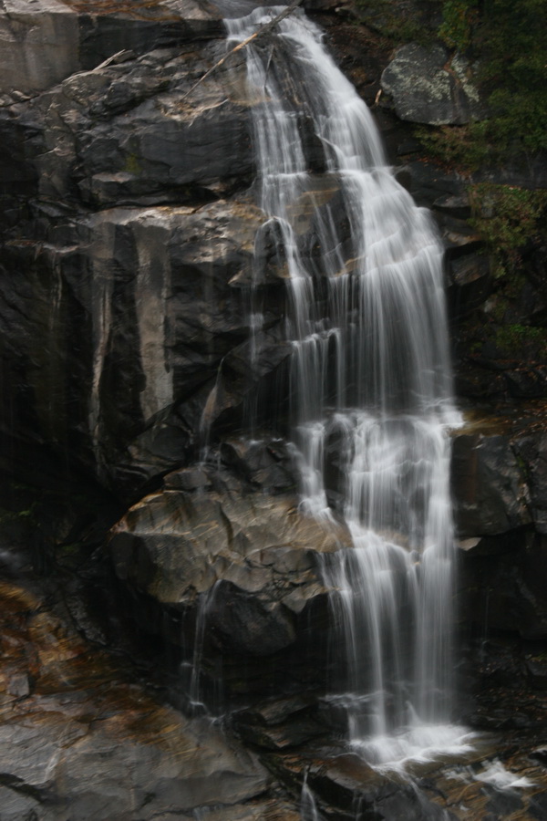 Long Falls in Highlands, North Carolina