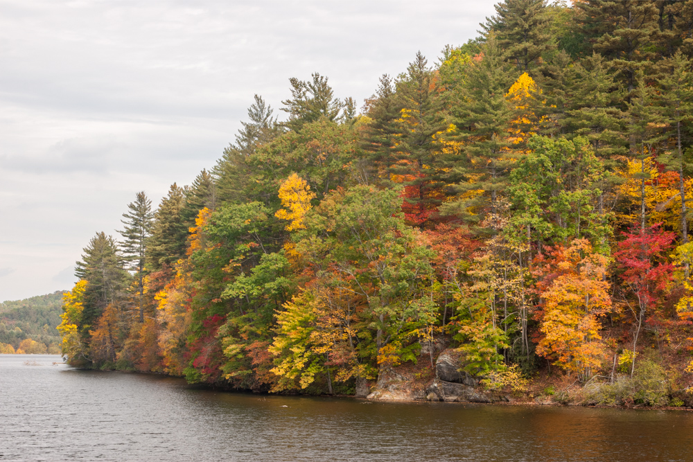 Lake Hillside in Highlands, North Carolina