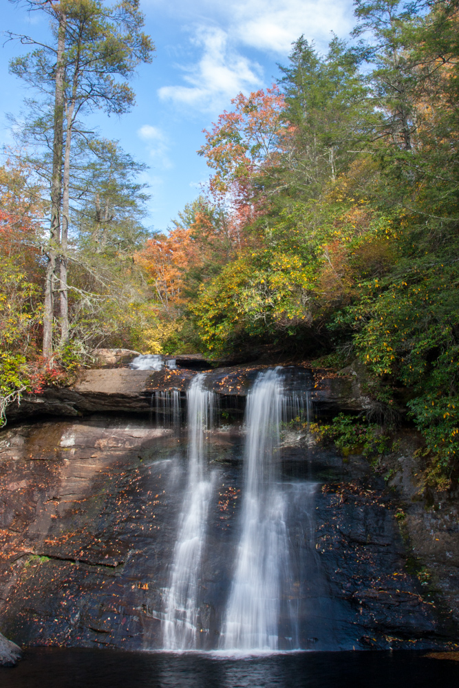 Sliver Run Falls in Highlands, North Carolina