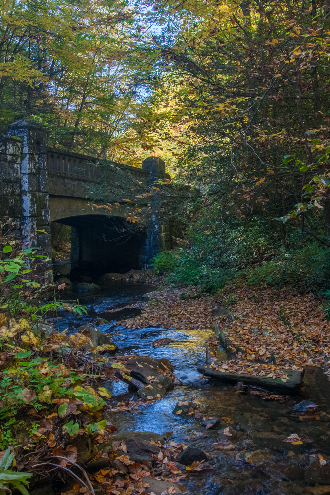 Stone Bridge in Brevard, North Carolina