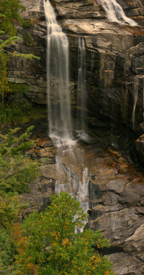 Long Drop in Highlands, North Carolina