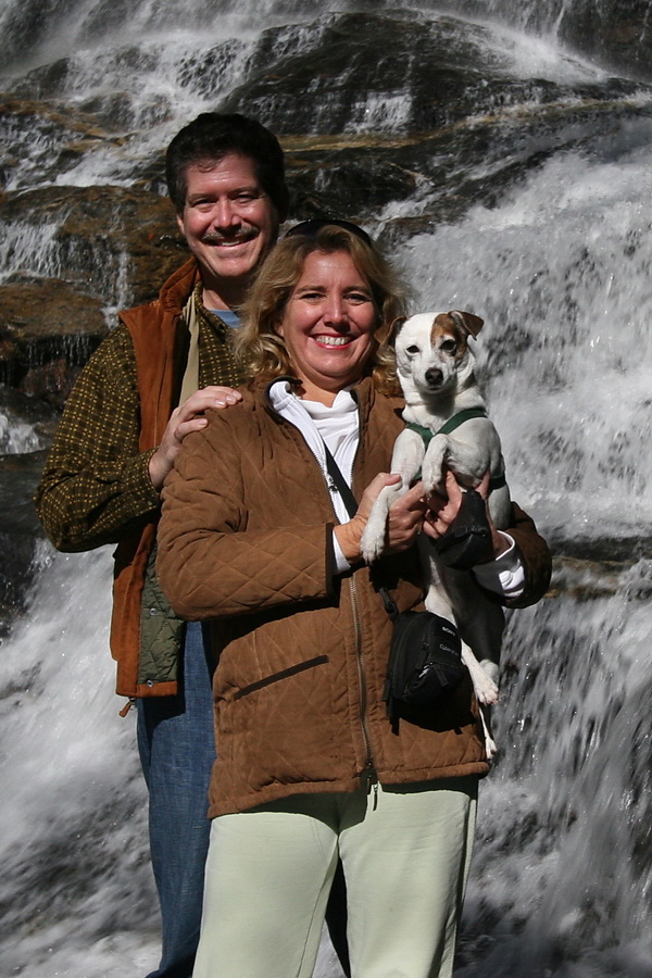 Water Background in Highlands, North Carolina