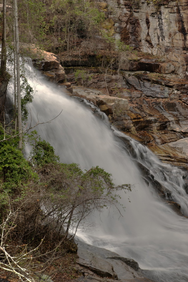 Hurricane Water in Tallulah Falls, Georgia