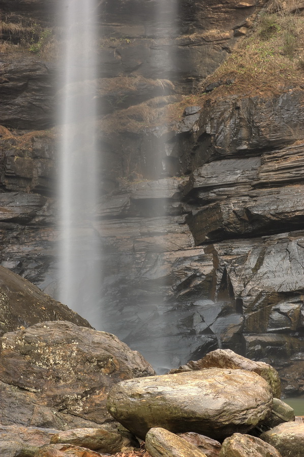 Wet Rocks in Toccoa, Georgia