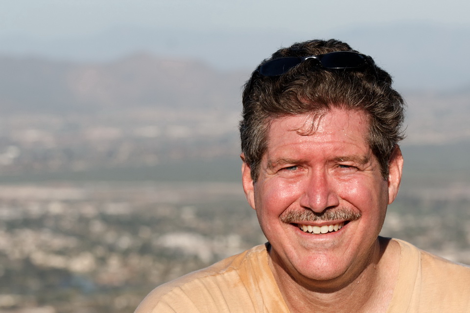 Smiling but Panting in Phoenix, Arizona