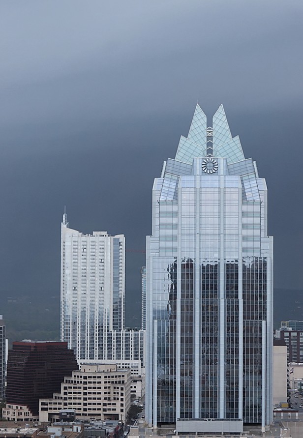 Cloudy Day in Austin, Texas
