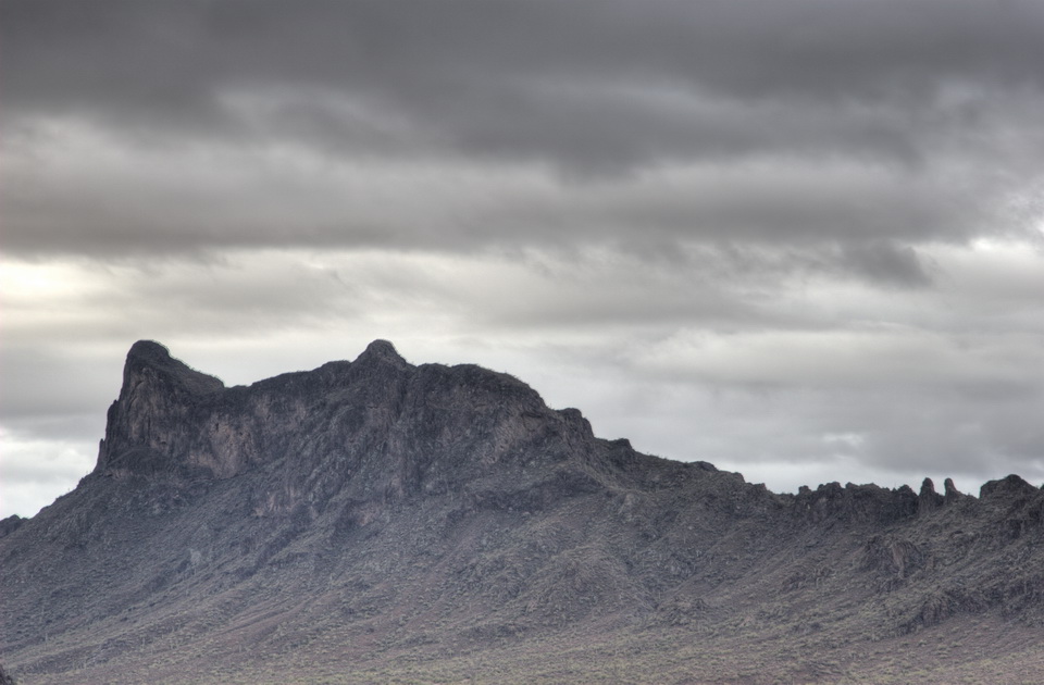 Dark Peak in Picacho Peak, Arizona