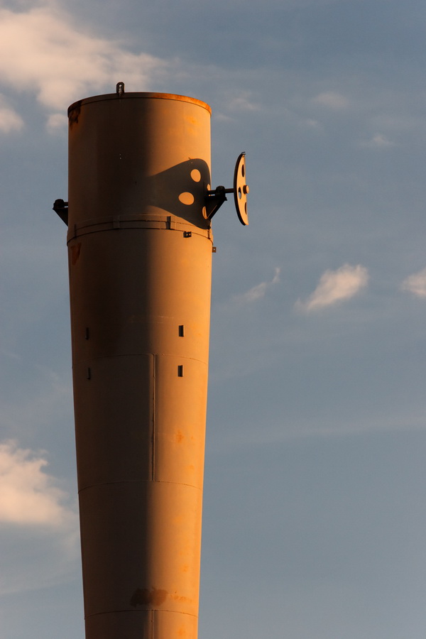 Sunset on Steel Furnace in Atlanta, Georgia